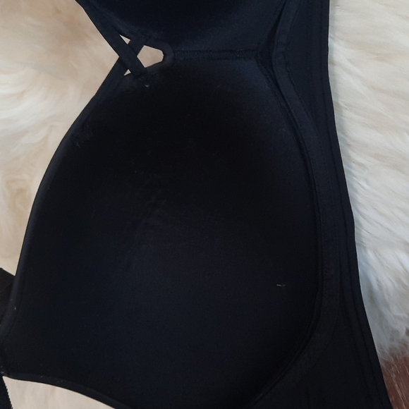 Torrid Curve Strappy Front Black Soft Cup Bra - Picture 5 of 5